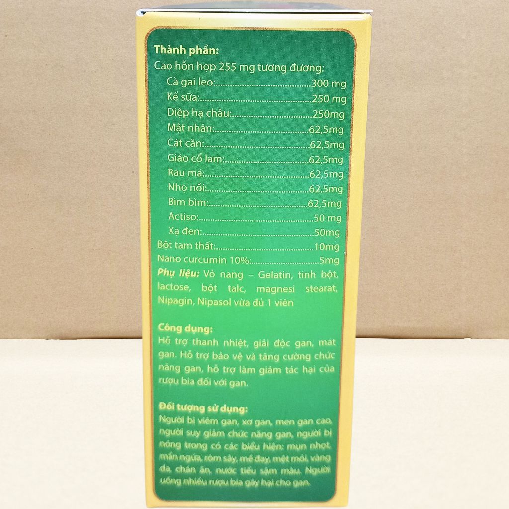 Combo 3 Hộp Cà Gai Leo Tam Thất - Xạ Đen Vỉ - Rostex - Vinaphar - Vitamin Chữa Lành