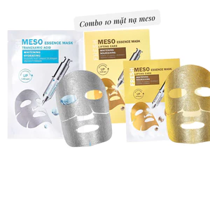 Meso Lifting Care Laonmedi Mặt nạ nâng cơ hỗ trợ săn dưỡng ẩm sâu cho da mịn màng( hộp 10 miếng)