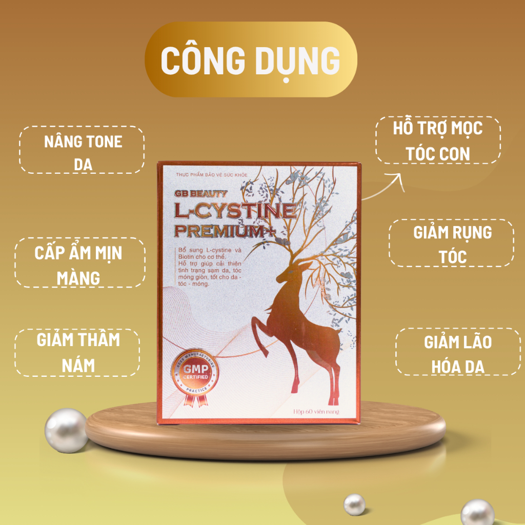 Sử dụng L Cystine GBB Beauty Cao Cấp trong đời sống
