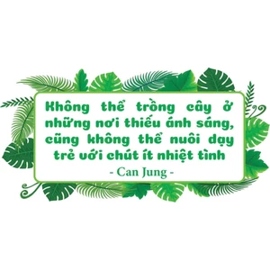 "Bảng Treo Câu Nói Truyền Cảm Hứng cho Giáo Viên – Trang Trí Lớp