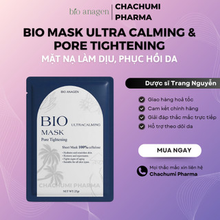 Mặt nạ Bio Mask - Ultra Calming & Pore Tightening Làm Dịu, Phục Hồi Da