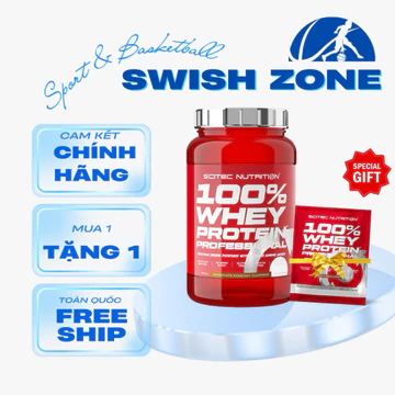 Whey protein| Whey protein professional Scitec Nutrition, bột đạm whey tăng cơ