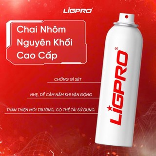 Chai Xịt Nóng Khởi Động LIGPRO Chiết Xuất Từ Thiên Nhiên, Khởi Động Nhanh, Tránh chấn thương 160ml
