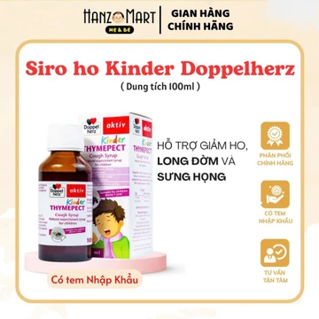 Siro ho cho bé Doppelherz Kinder Thymepect Cough Syrup (Chai 100ml)