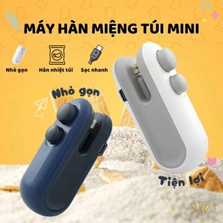Máy hàn nhiệt mini cầm tay đa năng hàn túi nhựa và cắt miệng túi tiện lợi