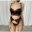 CHARLOTTE - CHÉRIE SET - Set đen phối nơ đỏ sexy