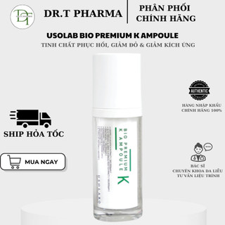 (TEM CÔNG TY) Tinh chất phục hồi Usolab Bio Premium K Ampoule - Giúp phục hồi, giảm đỏ, giảm kích ứng cho da nhạy cảm