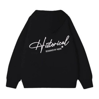 Áo Hoodie Zip / hoodie Nam Nữ Historical Màu Xám, Form Rộng Unisex, Thiết Kế In Chữ Cực Đẹp 2025