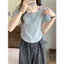 Áo thun babytee nữ phối 3 cúc cài dáng ôm body siêu tôn giáng fresize 38-55kg
