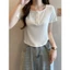 Áo thun babytee nữ phối 3 cúc cài dáng ôm body siêu tôn giáng fresize 38-55kg
