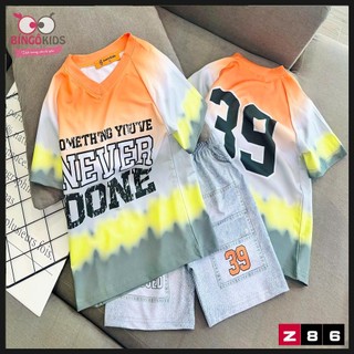 Đồ bộ đùi bé trai chất thun lạnh in 3d họa tiết thể thao Ann Kids độc đáo cho bé trai từ 11 đến 45kg