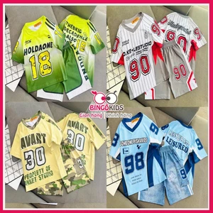 Set đùi bé trai thun lạnh in 3d họa tiết thể thao Ann Kids cực đẹp cho bé 1 đến 7 tuổi