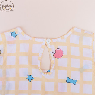 Váy Lanh bé gái, Đầm Lanh bé gái sát nách dáng suông ChuChoaKids [VBC26]
