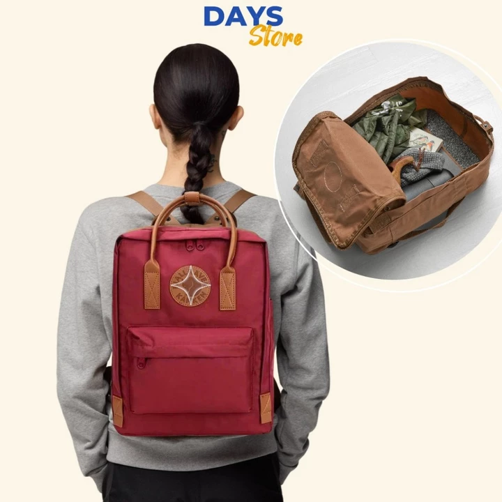 Balo Thời Trang Unsex Classic 38x28x11cm, Balo Laptop Balo Đi Học Chất Liệu Vải Canvas, Balo Đi Làm Dung Tích Lớn