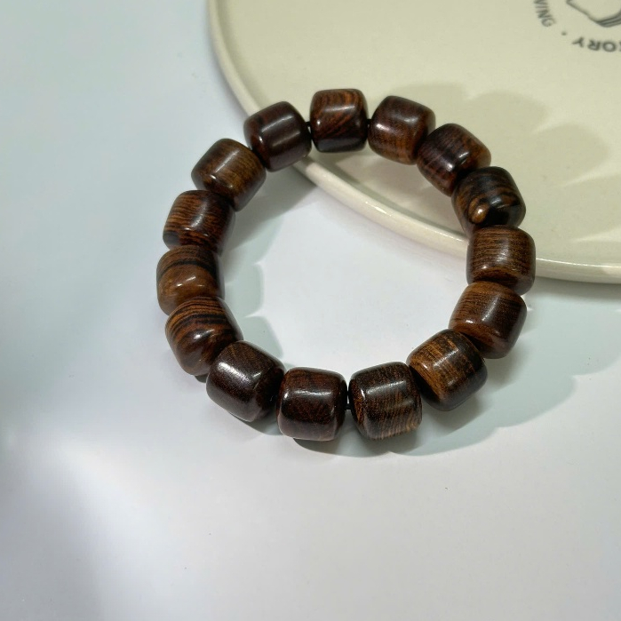 Vòng Gỗ Vân Hổ Đốt nhộng 12-14mm Nam Nữ | Vân Đẹp, Phong Thuỷ