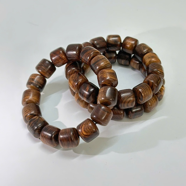 Vòng Gỗ Vân Hổ Đốt nhộng 12-14mm Nam Nữ | Vân Đẹp, Phong Thuỷ