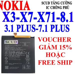 Pin Scud cho Nokia 3.1 Plus, Nokia X3, Nokia 7.1 Plus, Nokia X7, Nokia 8.1 HE363 HE377 - 3500mAh