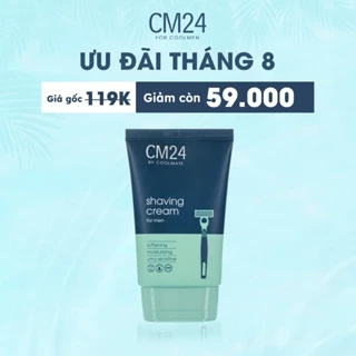 [HSD T11/2025] Kem cạo râu có dưỡng ẩm thương hiệu CM24 - 100ml