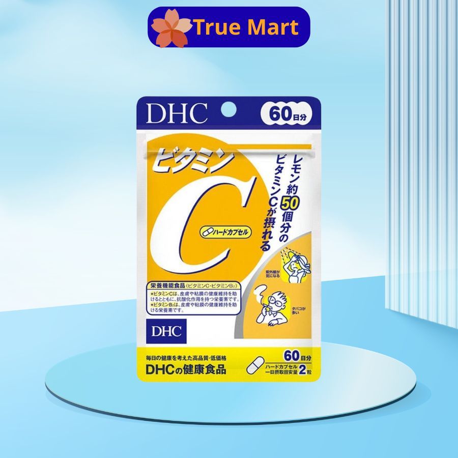 DHC Vitamin C gói 120 viên 60 NGAỲ chính hãng nội địa Nhật bản, vitamin c dhc