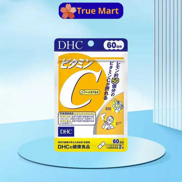 DHC Vitamin C gói 120 viên 60 NGAỲ chính hãng nội địa Nhật bản, vitamin c dhc