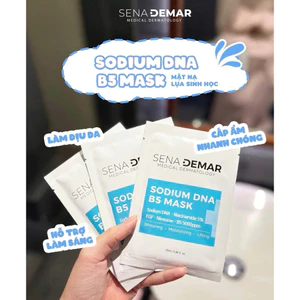 Combo 30-50 miếng Mặt nạ Sena demar sodium DNA B5 mask, 25ml - hạn 2028 HQ mặt nạ senademar IS442