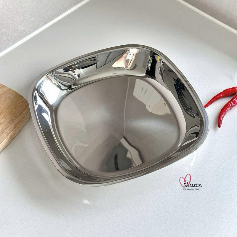 Khay đĩa vuông Chockmen 23.5cm - C429 Model: CKM-JY23WS