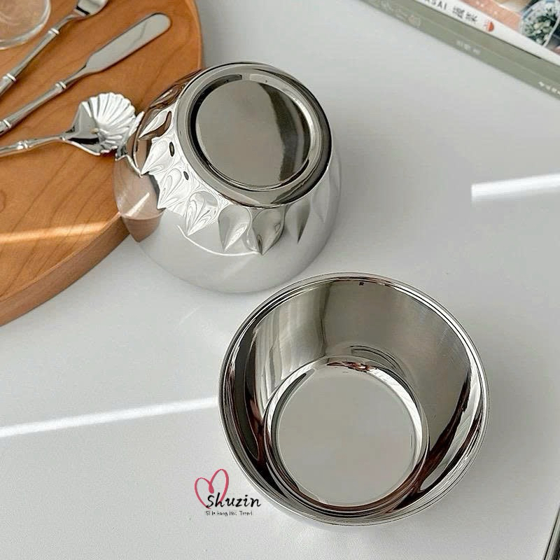 Bát tô 2 lớp inox 18/10 Chockmen 16cm - C439