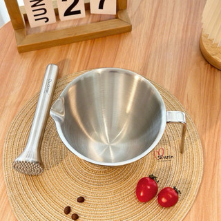 Bộ cối nghiền kiêm ca đong rót Chockmen 13.5cm - C807