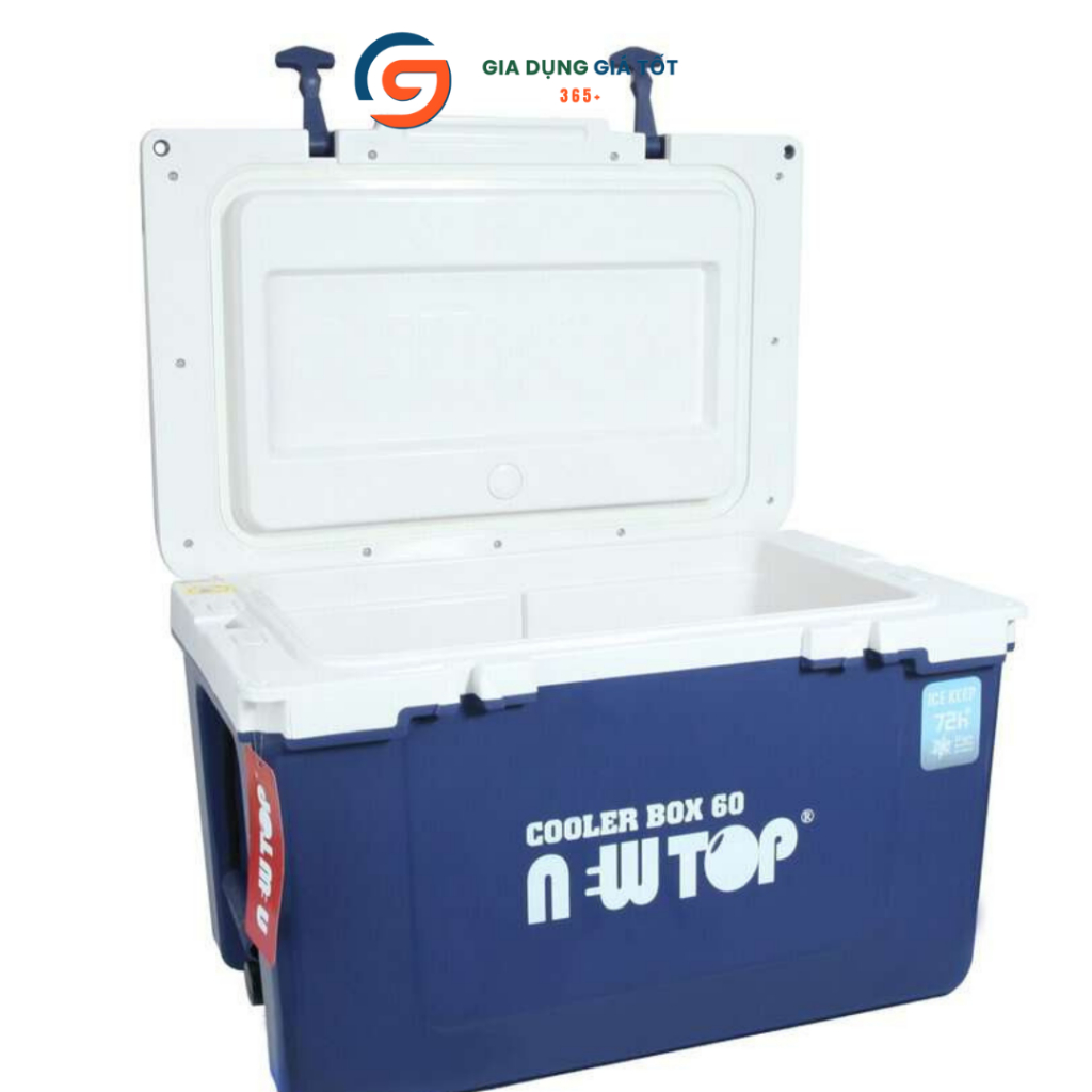 Thùng đựng đá giữ nhiệt 60L Song Long - thùng đá lớn bảo quản thực phẩm dùng cho quán ăn, nhà hàng