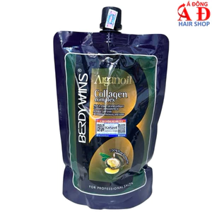 DẦU HẤP Ủ, DƯỠNG TÓC BERDYWINS ARGAN COLLAGEN COMPLEX SIÊU MƯỢT, GIẢM GÃY RỤNG