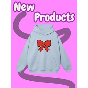 Áo Hoodie Dễ Thương Cho Bé – Hình Nơ Đỏ Nổi Bật, Vải Nỉ Cotton Êm Ái Giữ Ấm Mùa Lạnh (M 252)