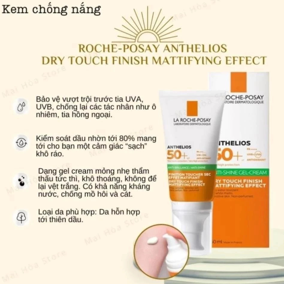 Kem Chống Nắng La Roche-Posay Kiểm Soát Dầu - Hình ảnh 5