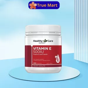 Viên uống Vitamin E Healthy Care úc hộp 200 Viên [ T6-2025] mẫu mới nhất, đẹp da chống lão hóa;Viên uống Vitamin e Úc.