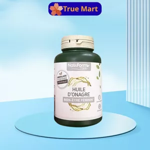 Tinh Dầu Hoa Anh Thảo Hữu Cơ Pháp Nat&Form Huile D’Onagre - Cân bằng nội tiết , đẹp da