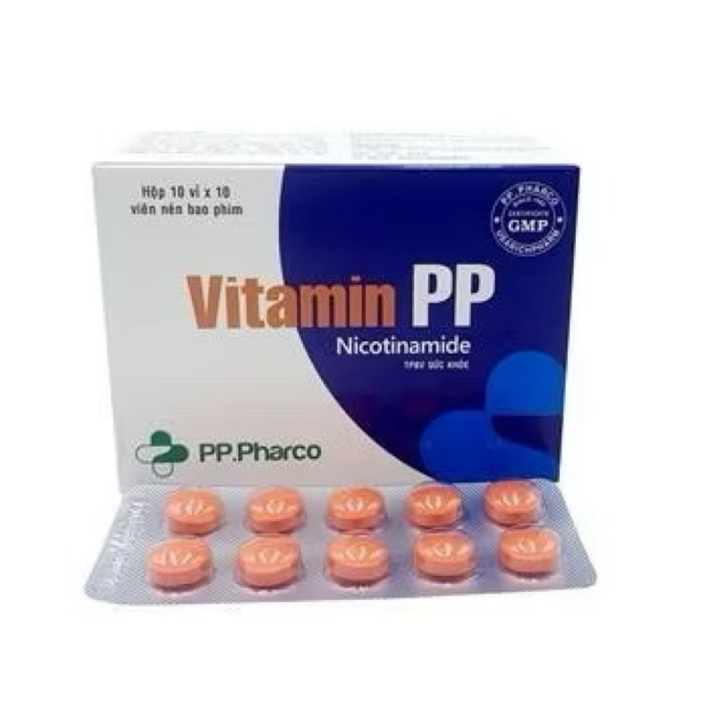 ✅[Chính Hãng] Vitamin PP hộp 100 viên, date mới, hỗ trợ sức khoẻ