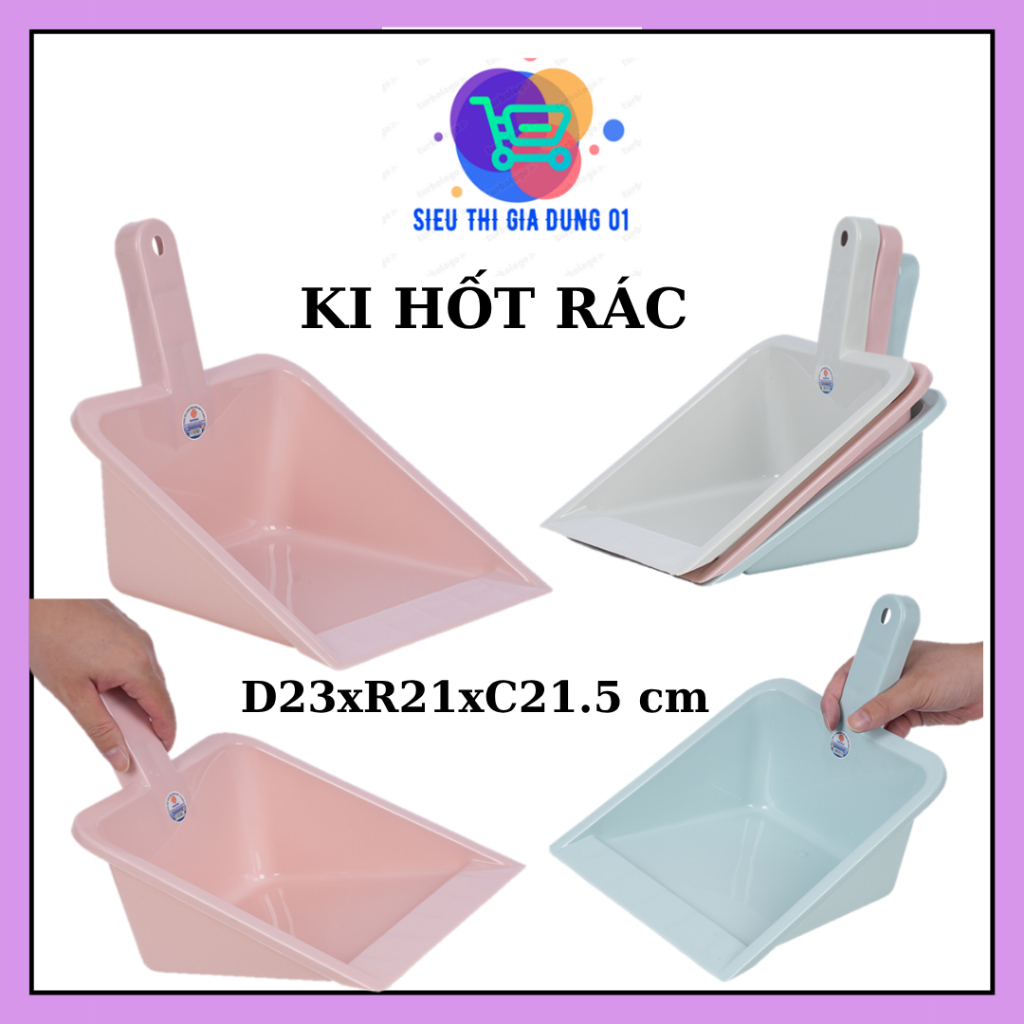 Dụng Cụ Hốt Rác Lớn Có Cán Cầm Tay- Ki Hót Rác , Xẻng Cán, Xẻng Lổ Việt ...