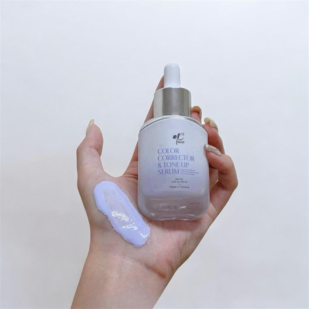 Serum tím nâng tông MC Color Corrector & Tone Up 30ml – Dưỡng trắng, hiệu chỉnh màu da, kiềm dầu