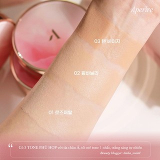 Phấn Nước Aperire Chống Nắng Che Phủ Cao Day Dream Cover Cushion SPF50+ (13g)