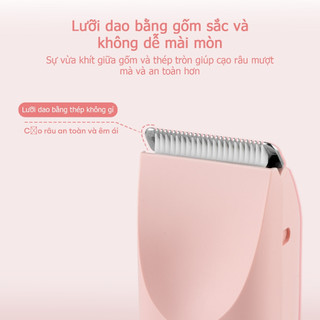 Máy Cạo Lông Đa Năng 2 Đầu Toàn Thân Vùng Kín Nữ Nam ( che tên ) An Toàn Chống Nước
