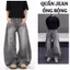 Quần Jean Nam FABUMAN Ống Rộng SUÔNG màu Xám chất bò CAO CẤP phong cách hottrend 2025 Bigsize