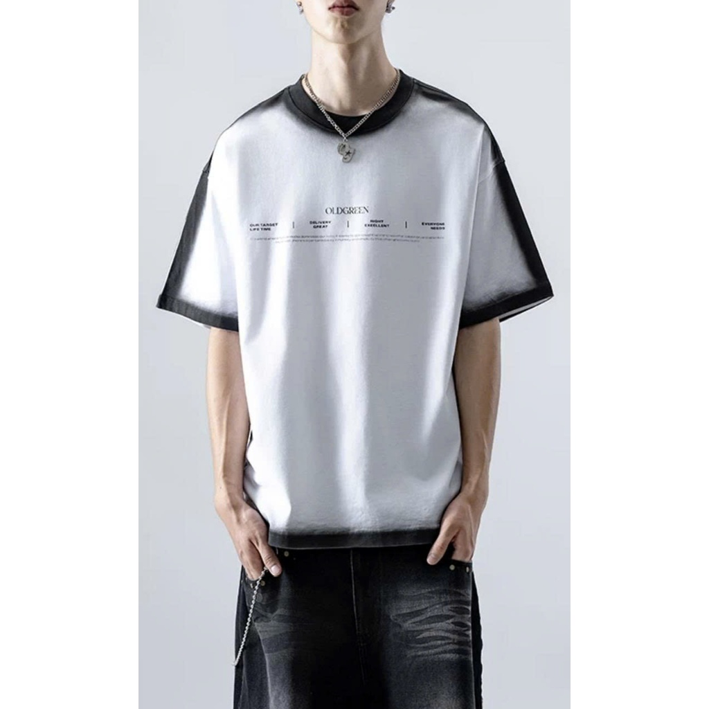 Áo thun Stee Cổ tròn Spiant OLDGREEN Localbrand ICVCVNI Unisex Cototn