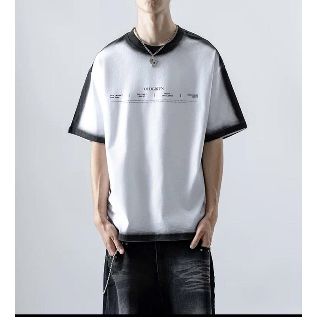 Áo thun Stee Cổ tròn Spiant OLDGREEN Localbrand ICVCVNI Unisex Cototn