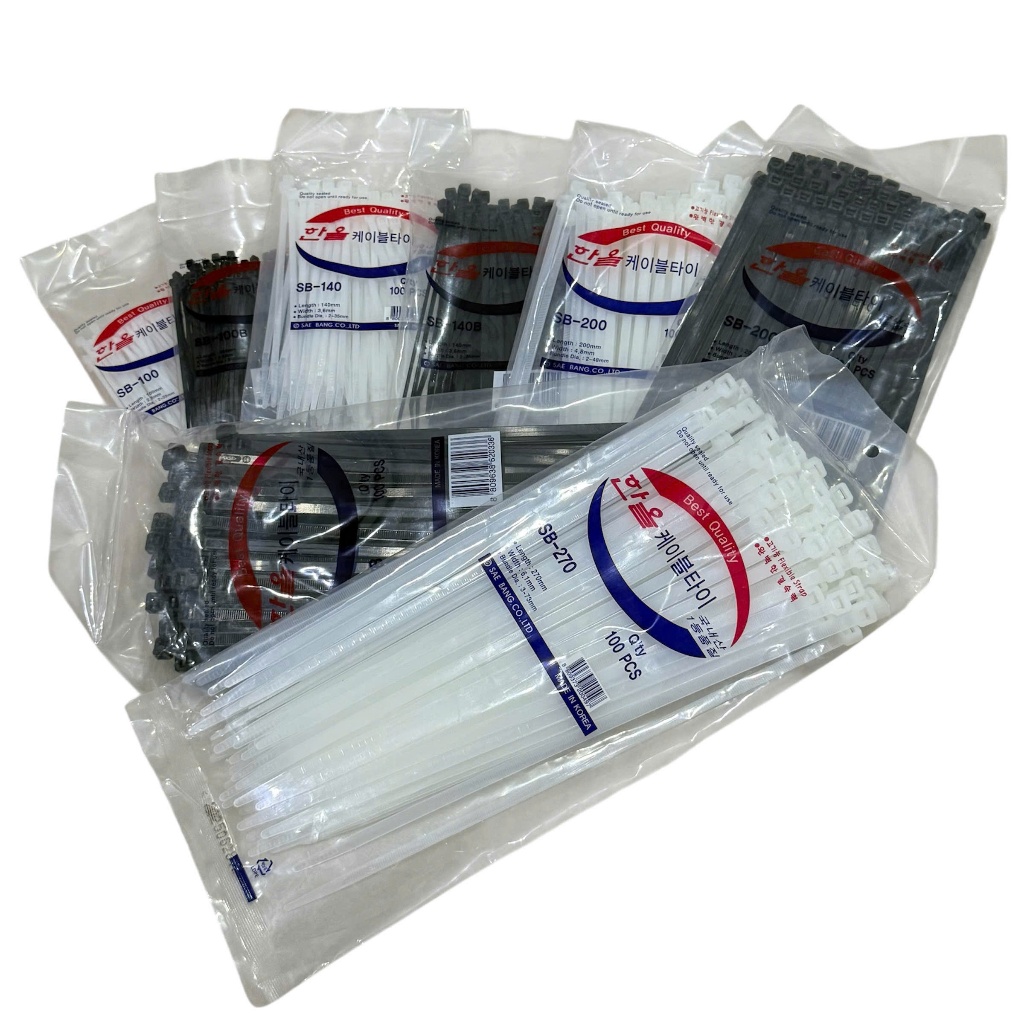 Dây rút buộc cáp chất liệu Nylon cao cấp sản xuất tại Hàn Quốc hiệu ...