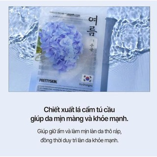 Mặt nạ Prettyskin Hankook 4 mùa 1 miếng