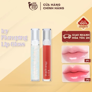 Son Bóng Cho Môi Căng Mọng Merzy Icy Plumping Lip Gloss 4.5g
