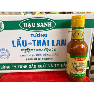 Thùng 24 chai _tương Lẩu kiểu Thái Lan Hậu Sanh - chai 250g