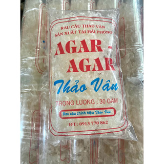 [combo 10 gói] - Rau câu sợi giòn Thảo Vân - gói 30g