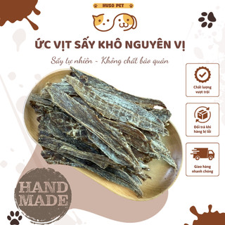 Ức Vịt Sấy Khô Cho Chó Mèo Snack Dinh Dưỡng Cho Thú Cưng - Husopet
