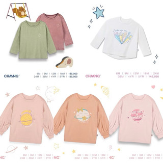 Áo dài tay cho bé trai bé gái có sz 6-9>3-4y