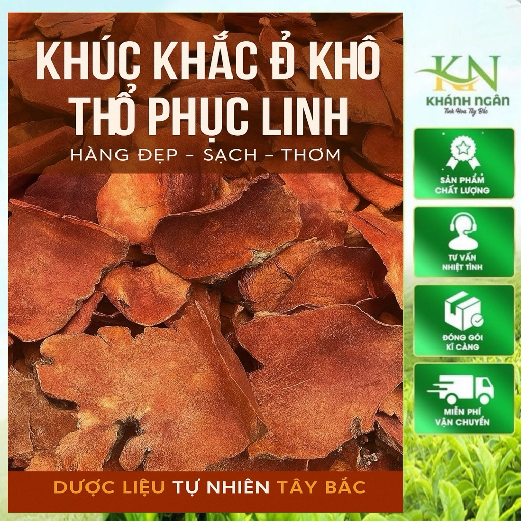 Khúc Khắc Đỏ Khô (Thổ Phục Linh) | Hàng Đẹp Sạch Thơm | Dược Liệu Tự Nhiên Tây Bắc